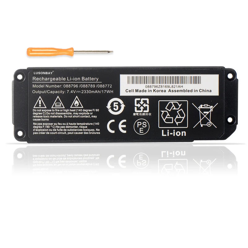 LUSONBAY 088796 088789 088772 080841 Bluetooth Speaker Wireless Battery For BOSE Soundlink Mini | US Stock