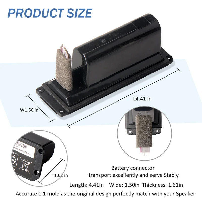 LUSONBAY 088796 088789 088772 080841 Bluetooth Speaker Wireless Battery For BOSE Soundlink Mini | US Stock
