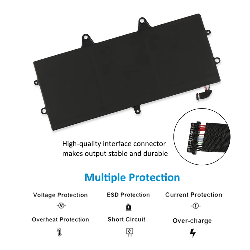 Replacement Battery For Toshiba Portege X20W X20W-E Series X20W-E-10D X20W-E-10E X20W-E-10F 11.4V 44WH
