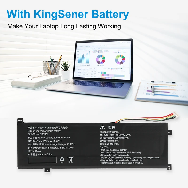 Replacement Battery For Mechrevo Code 10 SSBS81 11.55V 70Wh