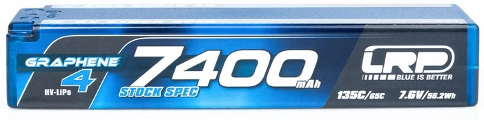 LRP Accu Lipo HV 7.6V 7400mAh 135C Graphene 4 431276