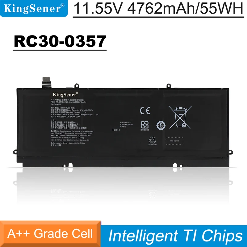 Battery For Razer Book 13 RZ09-0357 2020 2021 Series 11.55V 4762mAh