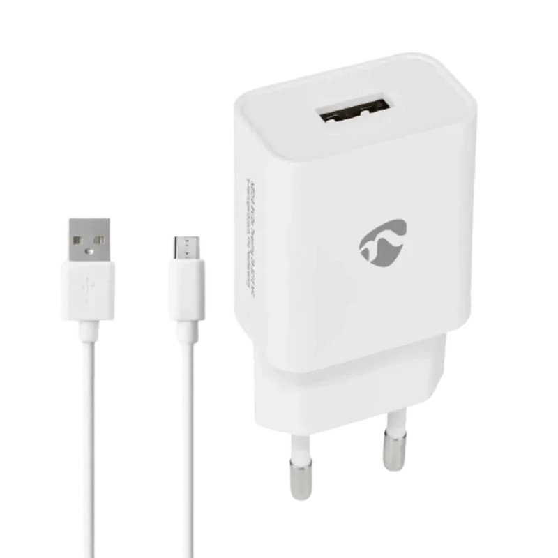 Chargeur Micro USB Blanc