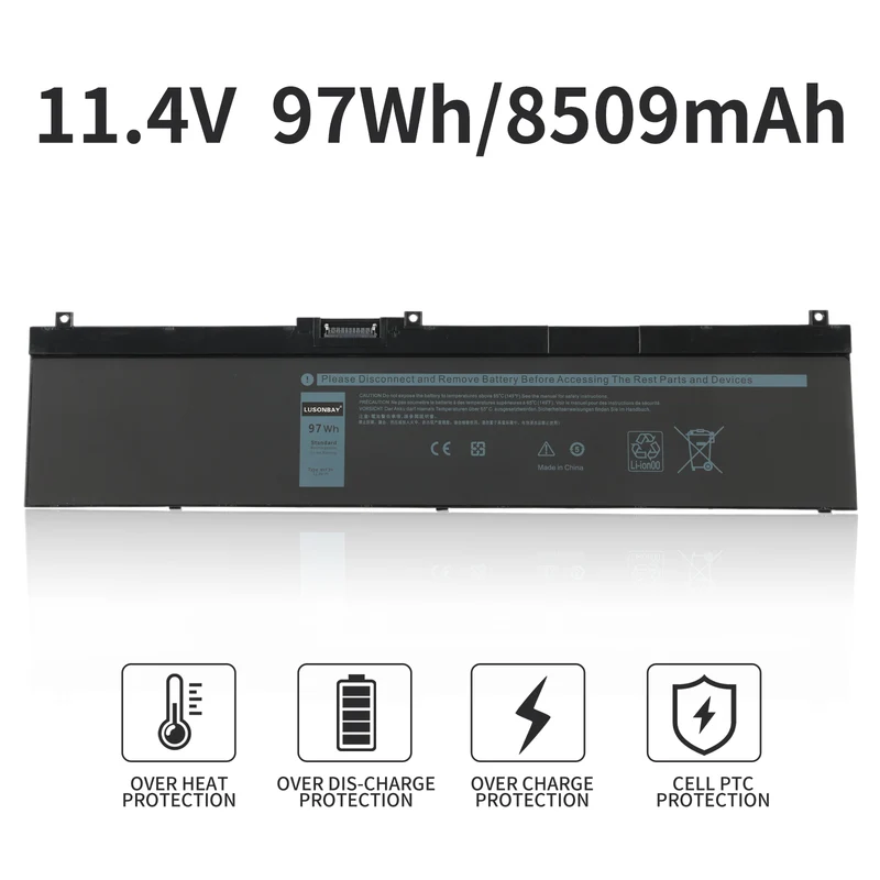 NYFJH Replacement Battery Dell Precision 7530 P74F Series | LUSONBAY