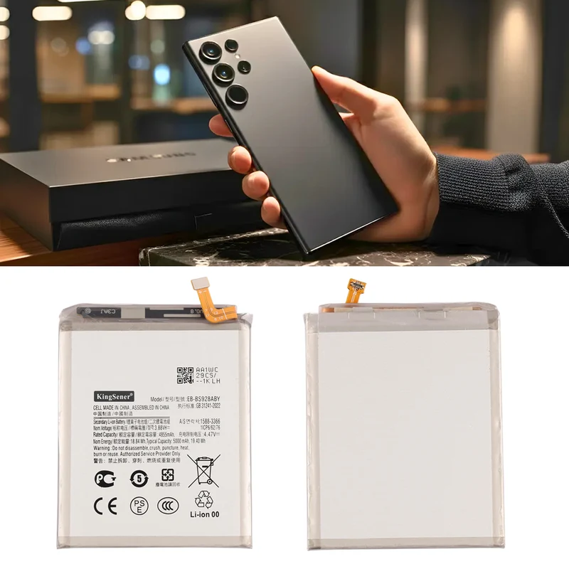 Rechargeable Battery EB-BS928ABY For Galaxy S24 Ultra SM-S928U1 SM-S928W SM-S928N