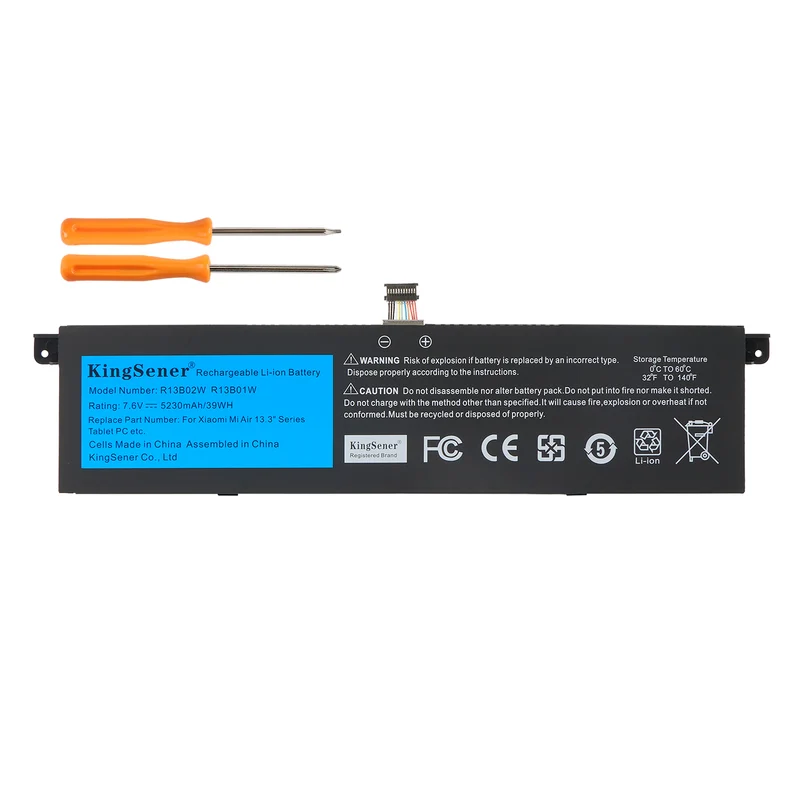 R13B01W R13B02W Laptop Battery For Xiaomi Mi Air 13.3 inch Series Tablet PC 39WH | UK Stock
