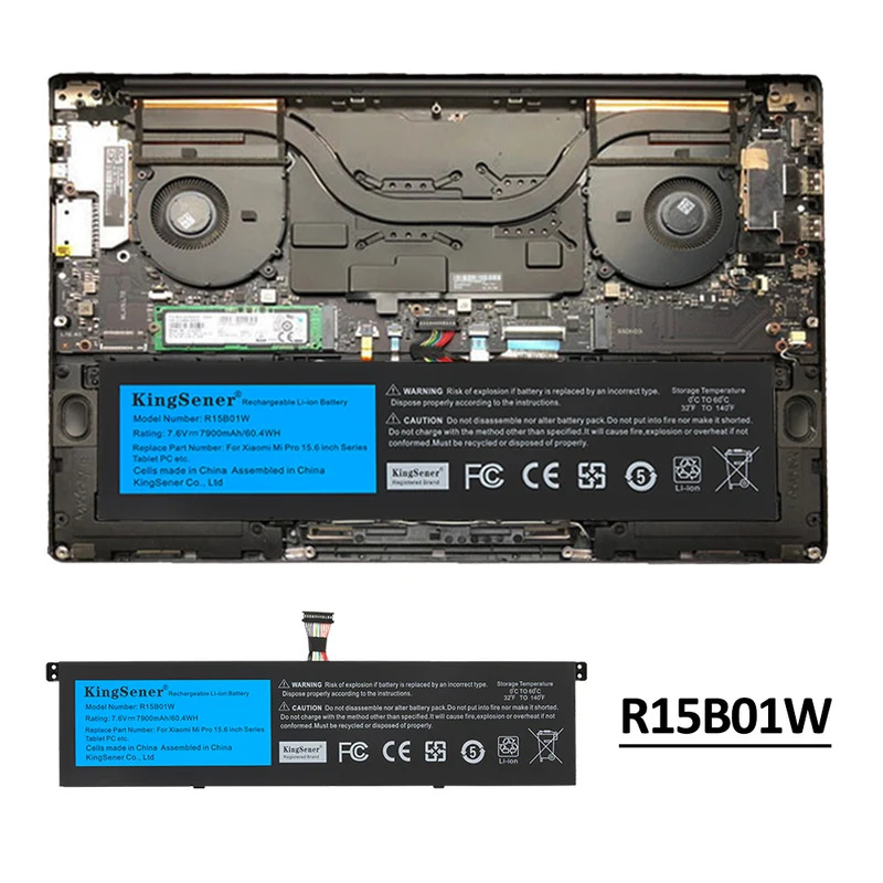 R15B01W R15BO1W Laptop Battery For Xiaomi Pro 15.6" GTX TM1701 Series Notebook | EU Stock