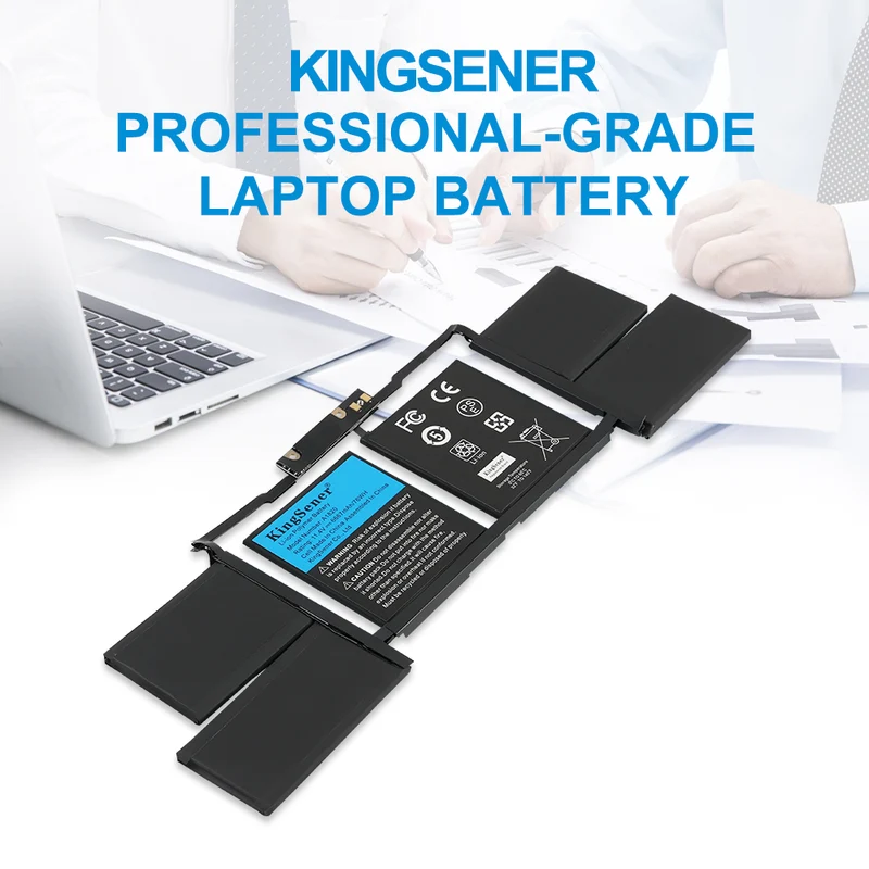 A1820 Battery for Apple MacBook Pro 15" A1707 (2016 2017 Touch Bar) — 11.4V 76Wh