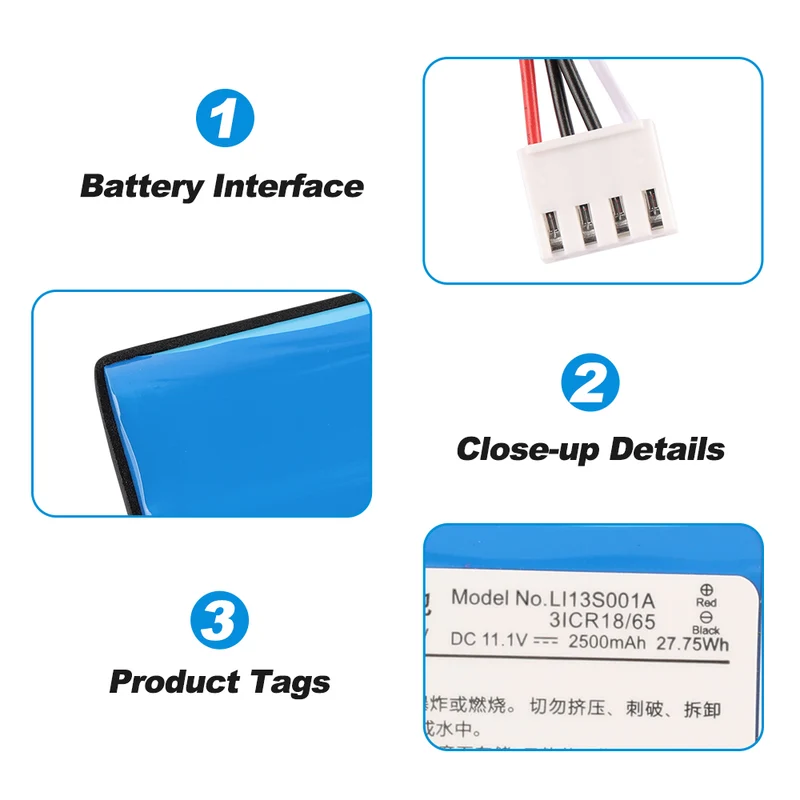 LI13S001A 22-000122-00 115-037896-00 Battery for Mindray BeneHeart R3 EKG uMEC6 uMEC7