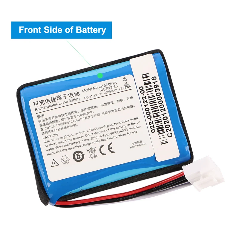 LI13S001A 22-000122-00 115-037896-00 Battery for Mindray BeneHeart R3 EKG uMEC6 uMEC7