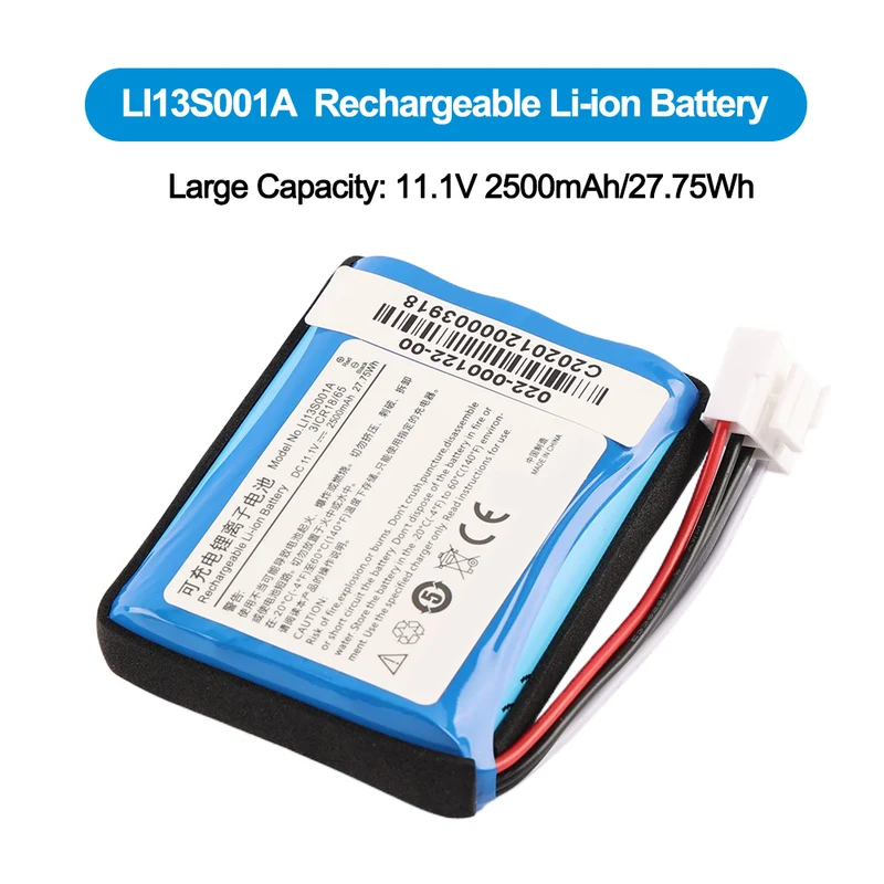 LI13S001A 22-000122-00 115-037896-00 Battery for Mindray BeneHeart R3 EKG uMEC6 uMEC7