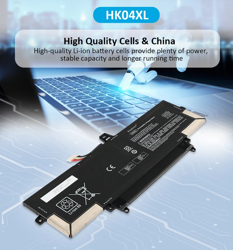 HK04XL Laptop Battery Compatible with HP EliteBook x360 1030 G7 G8