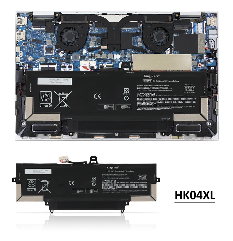HK04XL Laptop Battery Compatible with HP EliteBook x360 1030 G7 G8