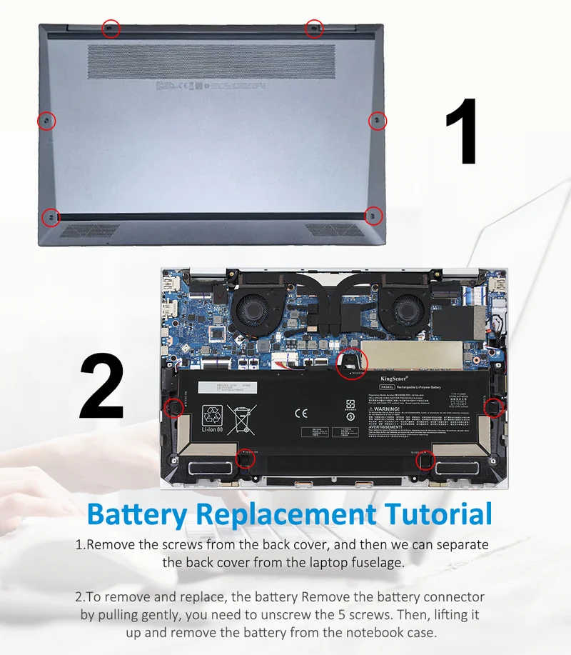 HK04XL Laptop Battery Compatible with HP EliteBook x360 1030 G7 G8