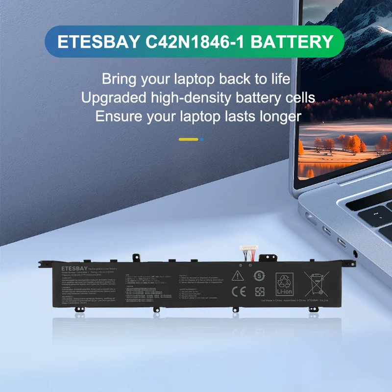 C42N1846-1 Battery For Asus Zenbook Pro Duo Ux581 Ux581gv Ux581lv | US Stock