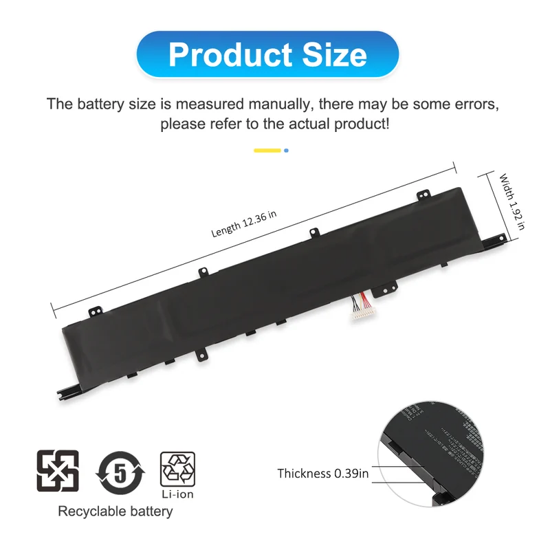 C42N1846-1 Battery For Asus Zenbook Pro Duo Ux581 Ux581gv Ux581lv | US Stock