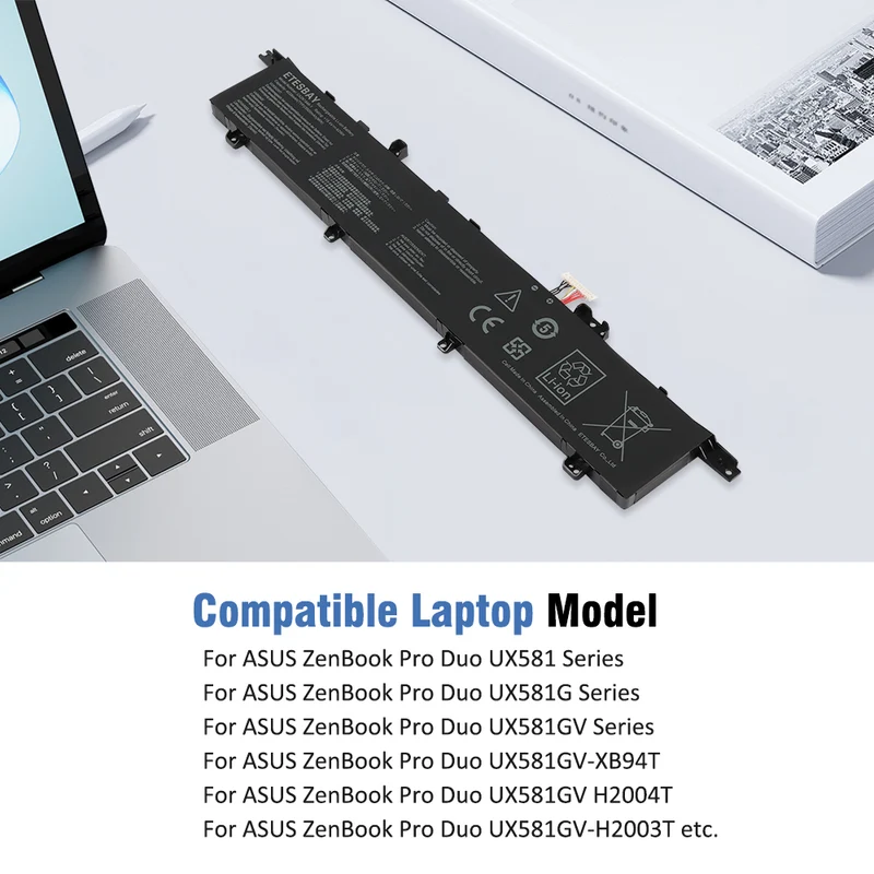 C42N1846-1 Battery For Asus Zenbook Pro Duo Ux581 Ux581gv Ux581lv | US Stock