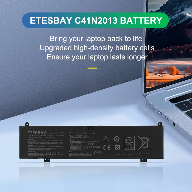 ASUS ROG Strix Scar 15 G533 17 G733 Battery C41N2013 90Wh CA Stock