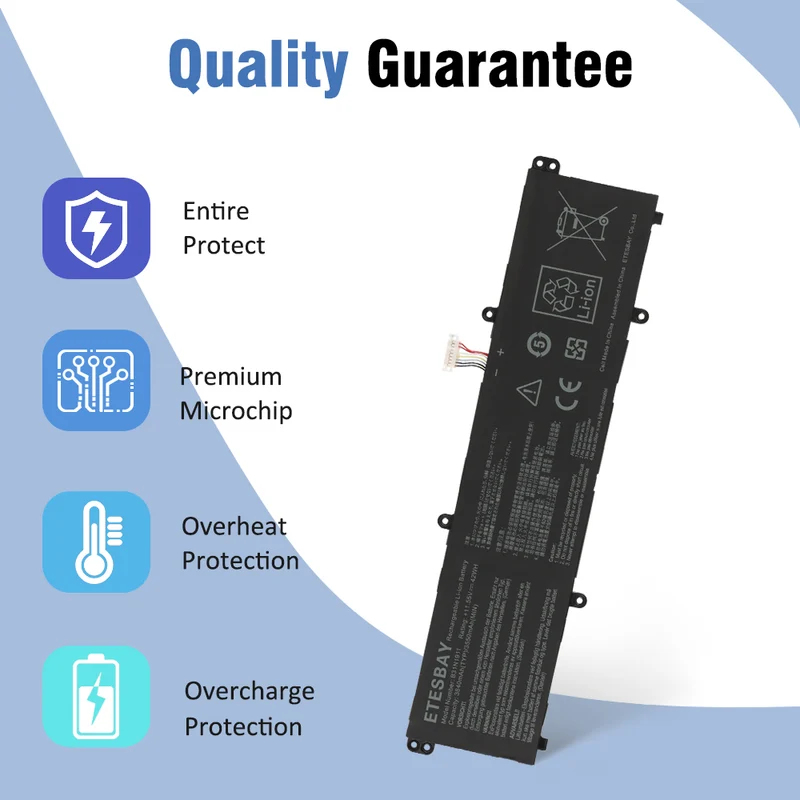 B31N1911 42WH Laptop Battery For ASUS VivoBook Flip 14 TM420IA TP470EA M413DA M413DA-EK162T M413DA-EK007T | US Stock