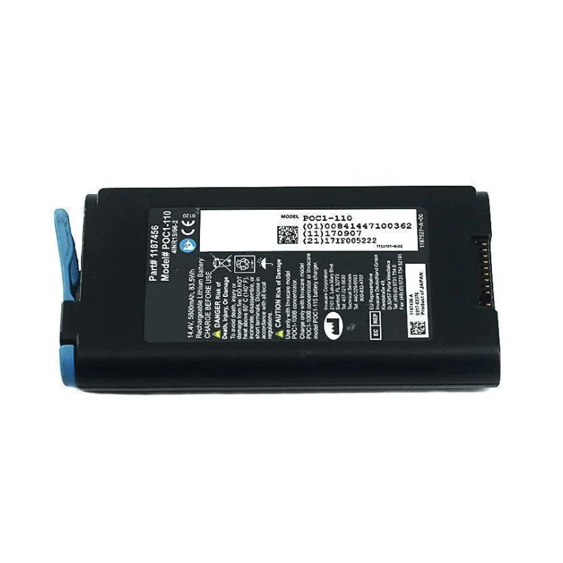 1187456 Replacement Battery For Invacare Platinum Mobile Oxygen Concentrator Battery POC1-110