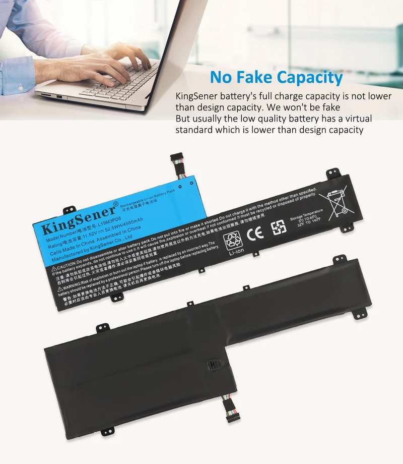 L19M3PD6 Battery for Lenovo IdeaPad Flex 5 14 15 Series
