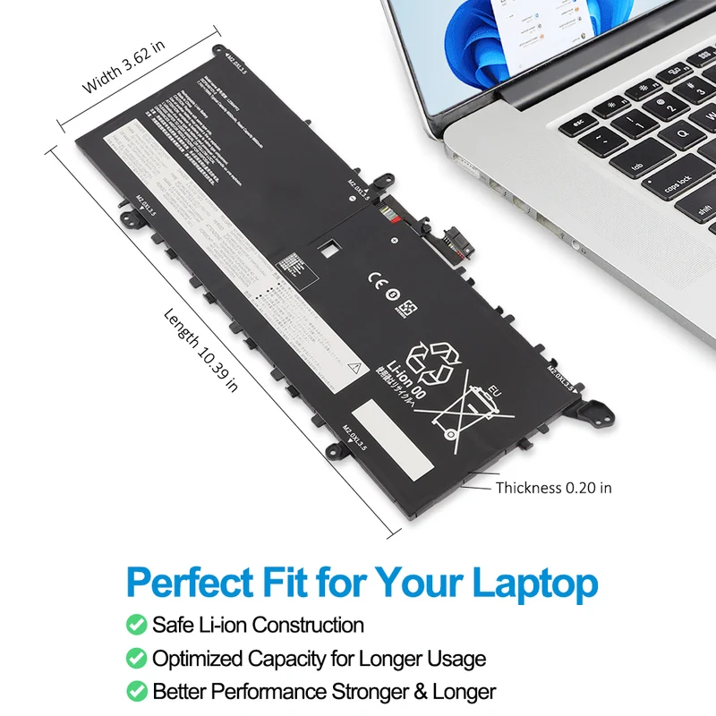 L23b4pf2 L23c4pf2 L23d4pf2 Battery For Lenovo Yoga Slim 7
