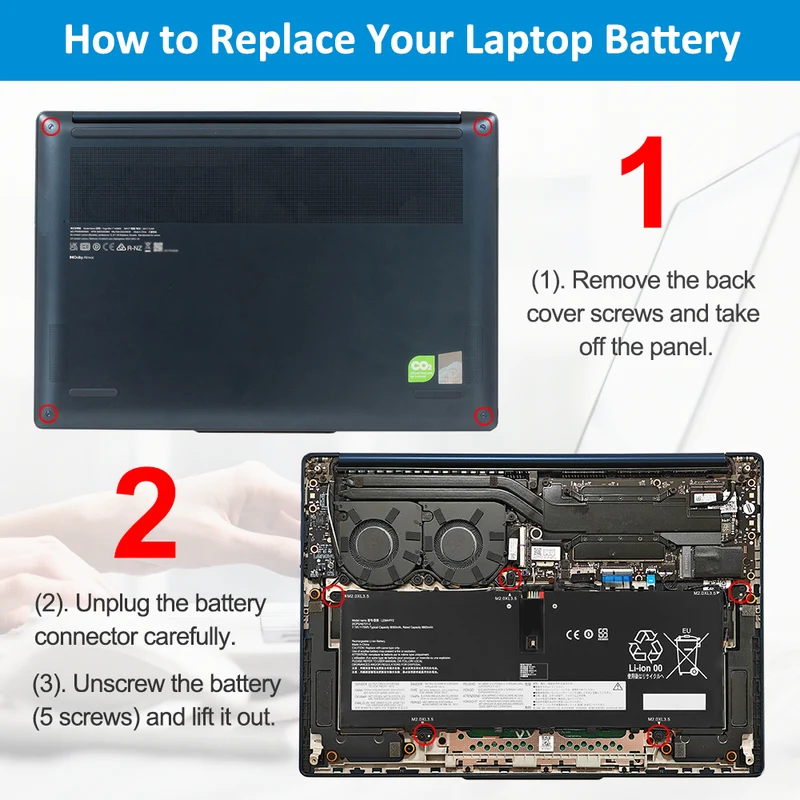 L23b4pf2 L23c4pf2 L23d4pf2 Battery For Lenovo Yoga Slim 7