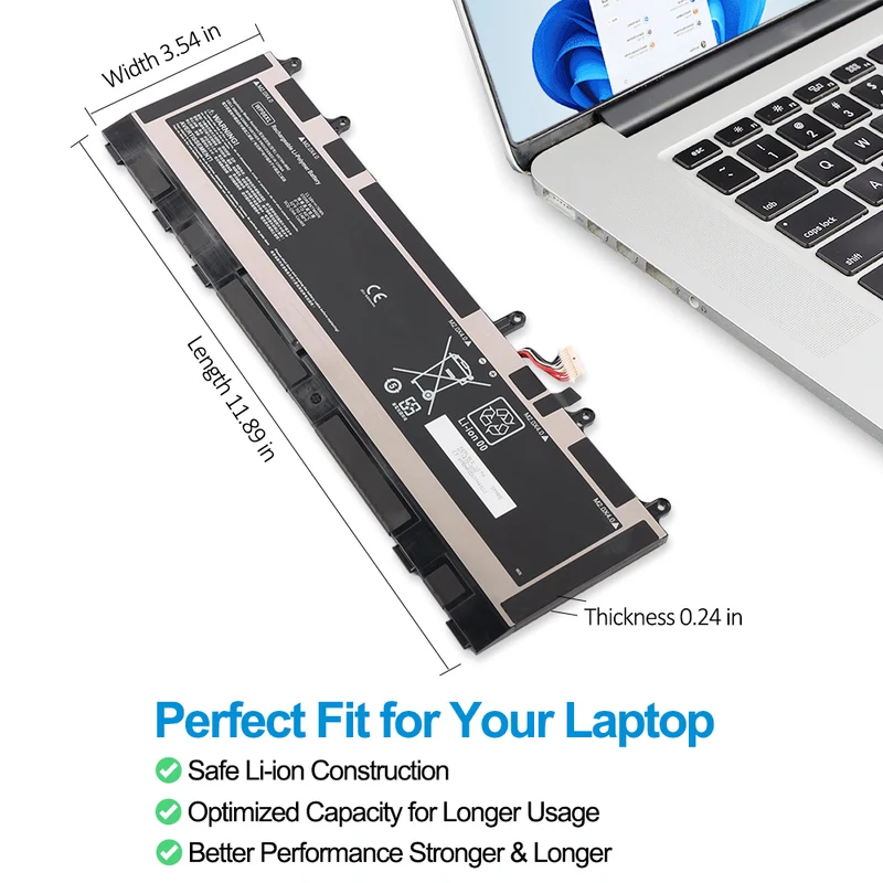 WP06XL Laptop battery For HP ZBook Firefly 16 G10 M73470-005 HSTNN-IB9Z