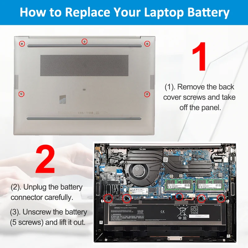 WP06XL Laptop battery For HP ZBook Firefly 16 G10 M73470-005 HSTNN-IB9Z