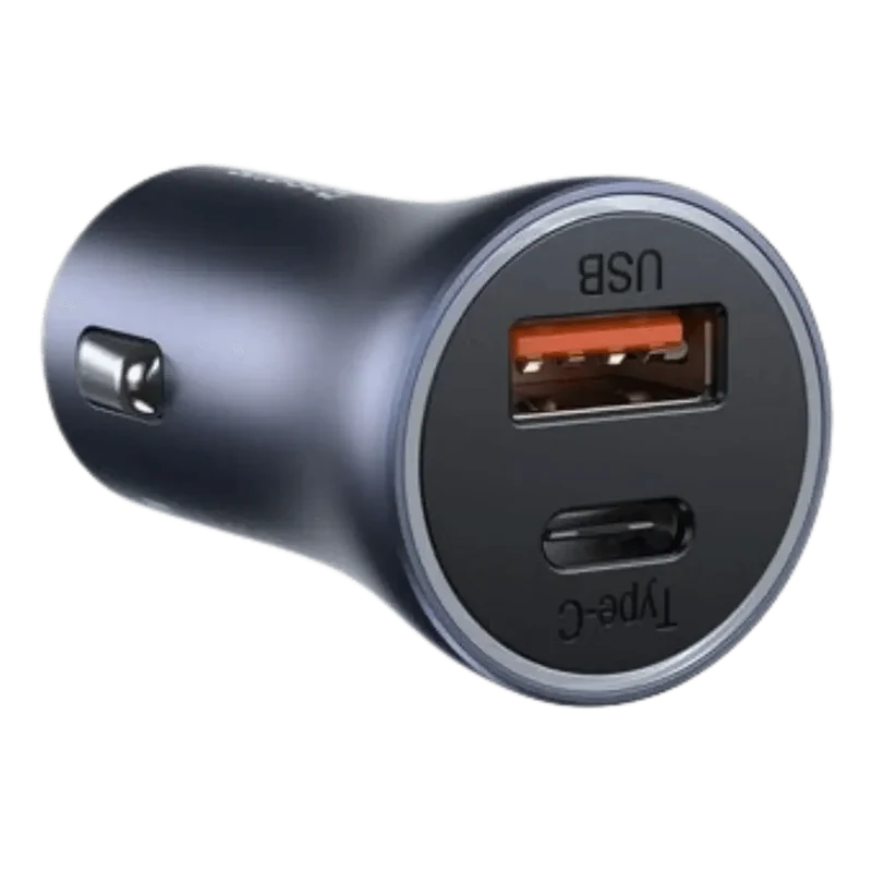 Chargeur allume cigare 12V voiture 40W USB-C et USB