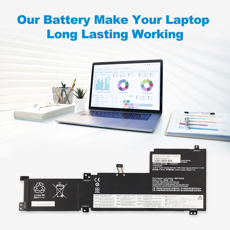 L21M4PH2 L21C4PH2 L21L4PH2 Laptop Battery For Lenovo IdeaPad 5-15ABA7 82SG