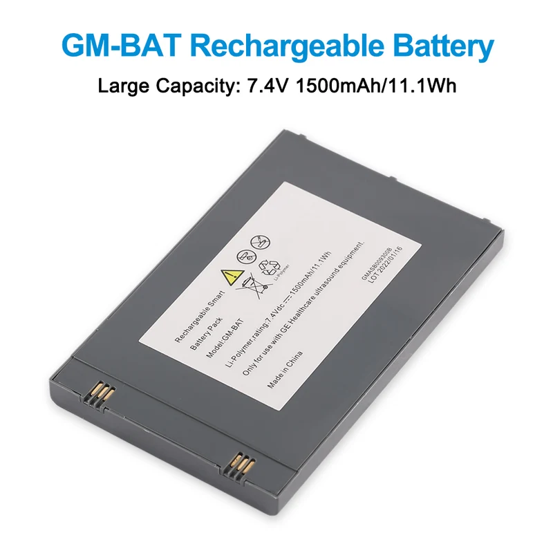 GM-BAT M2840 for GE Vscan Pocket Ultrasound Battery