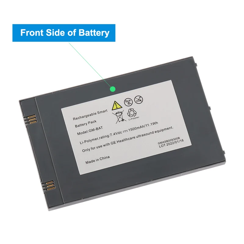 GM-BAT M2840 for GE Vscan Pocket Ultrasound Battery