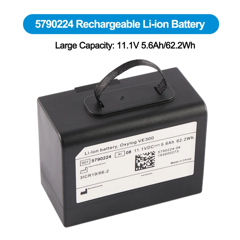 5790224 Battery for Drager OXYLOG VE300 OXYLOG VE300 SE301151