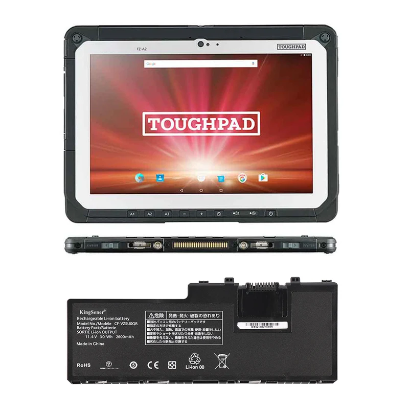 CF-VZSU0QR Replacement Li-ion Battery For Panasonic ToughBook Toughpad FZ-A2 CF-20