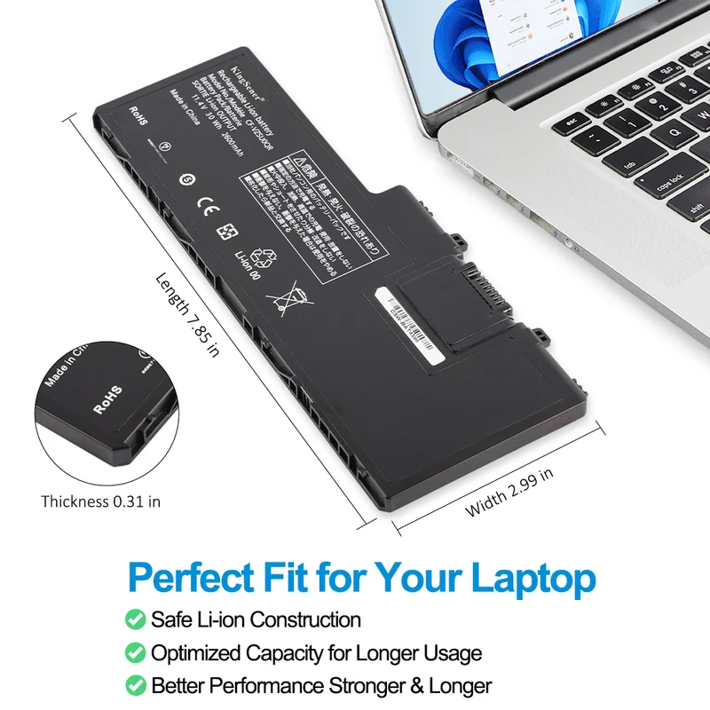 CF-VZSU0QR Replacement Li-ion Battery For Panasonic ToughBook Toughpad FZ-A2 CF-20