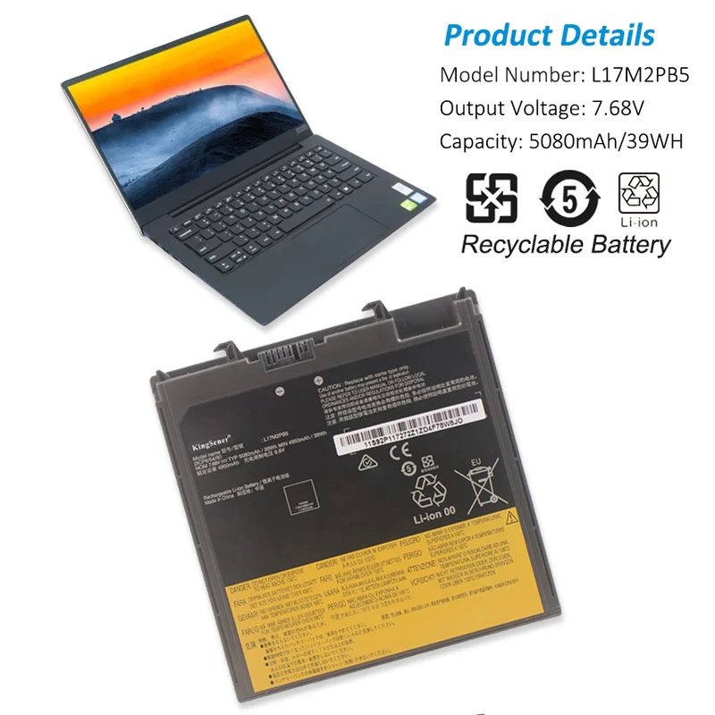 L17M2PB5 L17L2PB5 DVD Ultrabay Battery For Lenovo V330-14IKB V330-14ISK V330-15IKB V330-14ARR