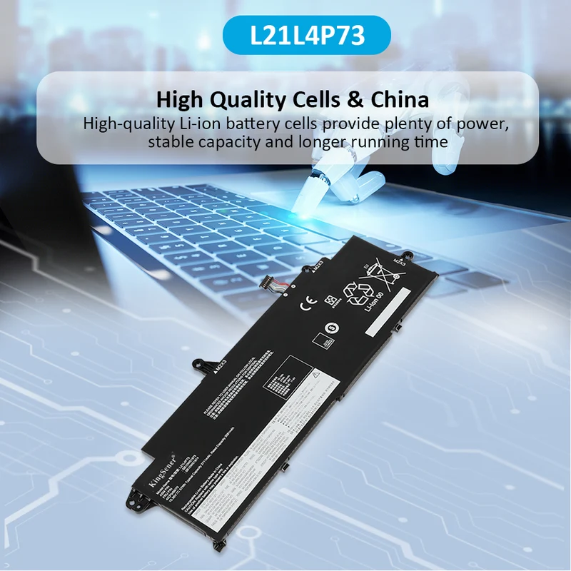 L21L4P73 57Wh Laptop Battery For Lenovo ThinkPad T14s Gen 3 21BR 21BS 21CQ 21CR