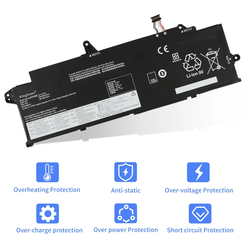 Replacement For Lenovo ThinkPad T14s Gen 3/ ThinkPad T14s Gen 4 Series SB10W51978 SB10W51977