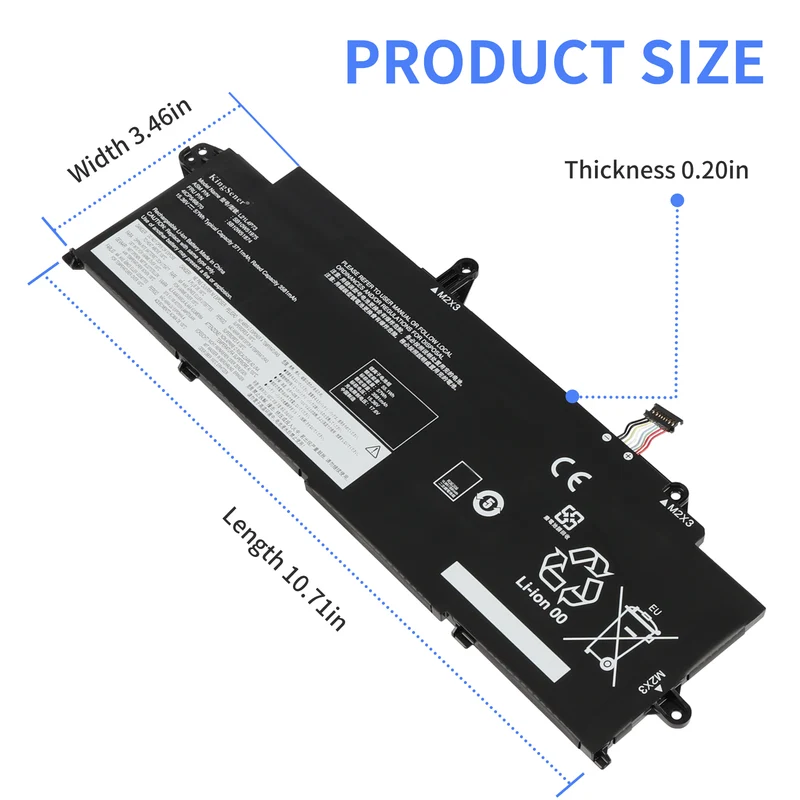 Replacement For Lenovo ThinkPad T14s Gen 3/ ThinkPad T14s Gen 4 Series SB10W51978 SB10W51977