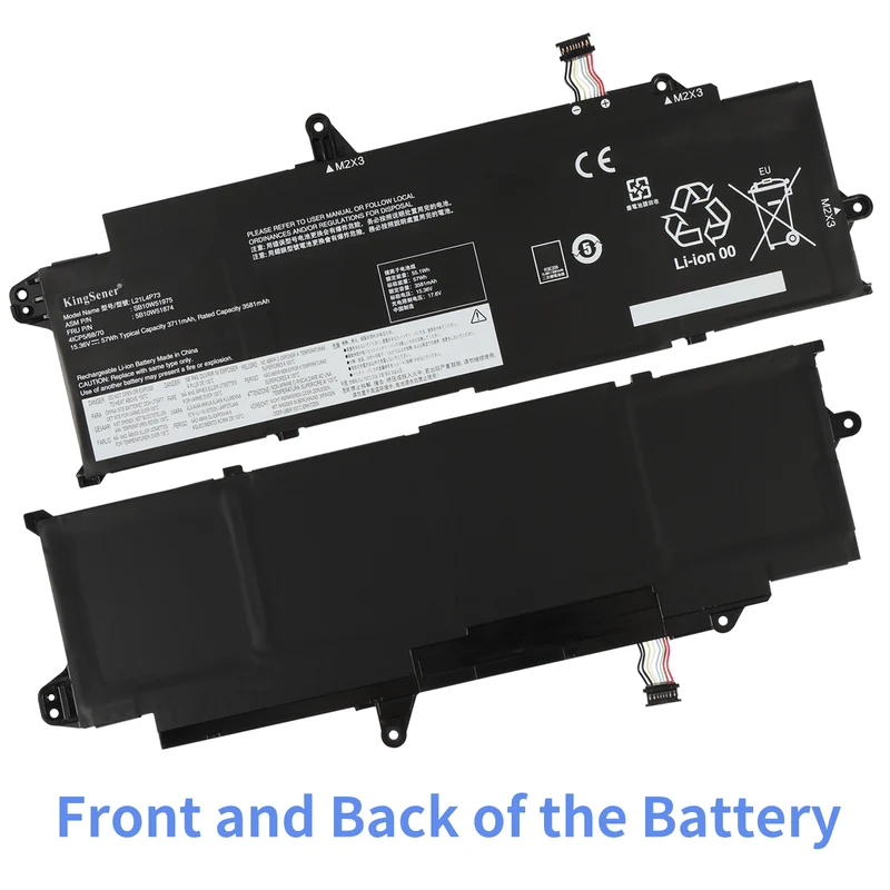 Replacement For Lenovo ThinkPad T14s Gen 3/ ThinkPad T14s Gen 4 Series SB10W51978 SB10W51977