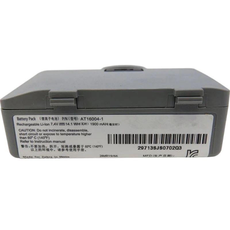 AT16004-1 Replacement Battery For Zebra Printer QL220 320 QL220 QL320 PLUS Spare