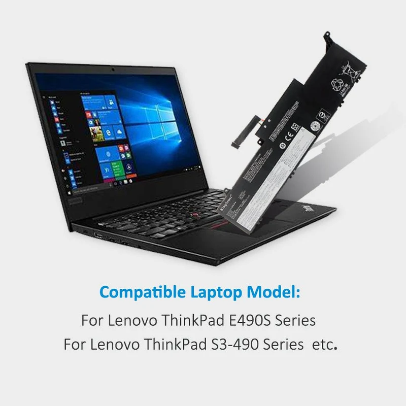 L18M3P51 L18M3P52 Laptop Battery for Lenovo ThinkPad E490S S3-490 Series — 42Wh 11.25V