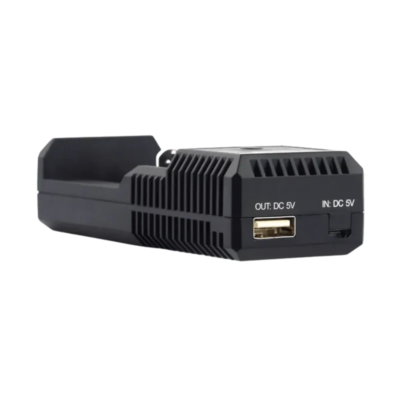Chargeur pour 1 batterie, Li-Ion, LiFePO4 et Ni-MH