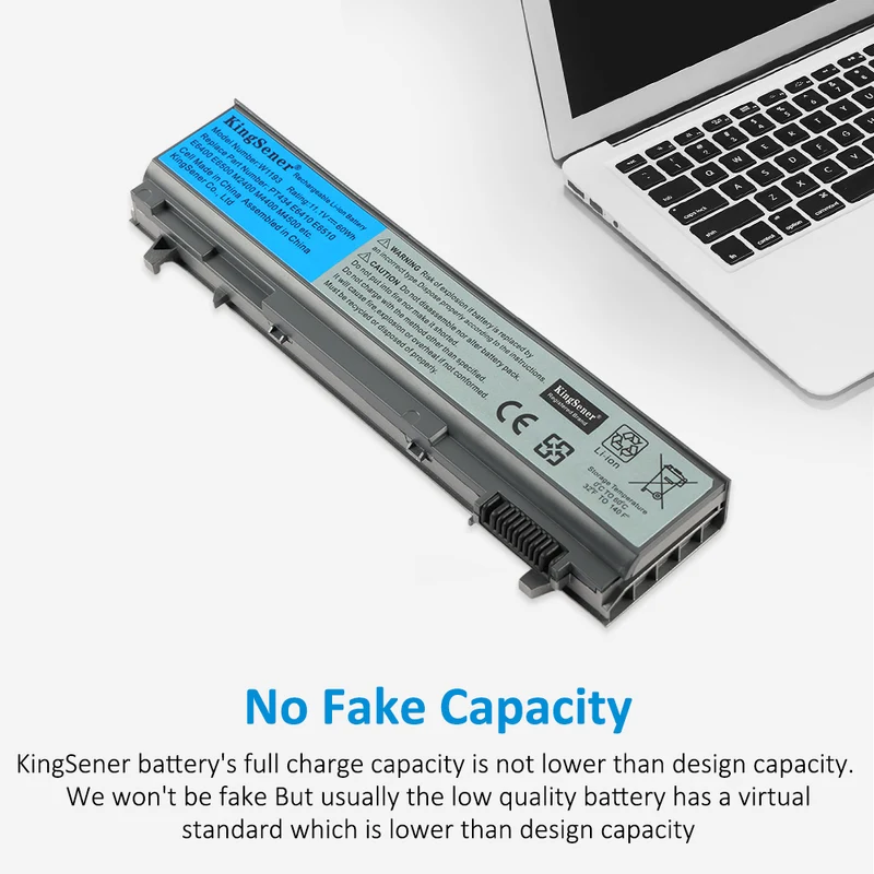 W1193 For Dell Latitude E6400 E6410 60Wh 11.1V Laptop Battery ND8CG | CA Stock