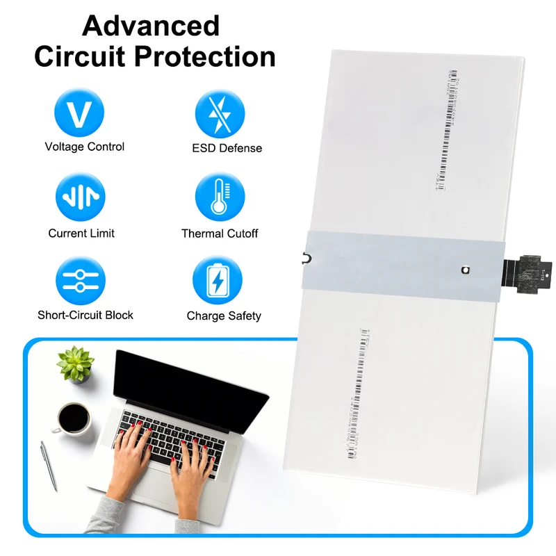 DYNR01 G3HTA027H Laptop Battery For Microsoft Surface Pro 4 1724 12.3 inch Tablet G3HTA026H | CA Stock