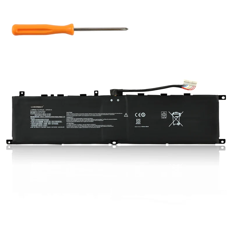 BTY-M57 Laptop Battery Compatible with MSI GP66 GP76 Leopard 10UE 10UG 10UH | LUSONBAY CA SHIP