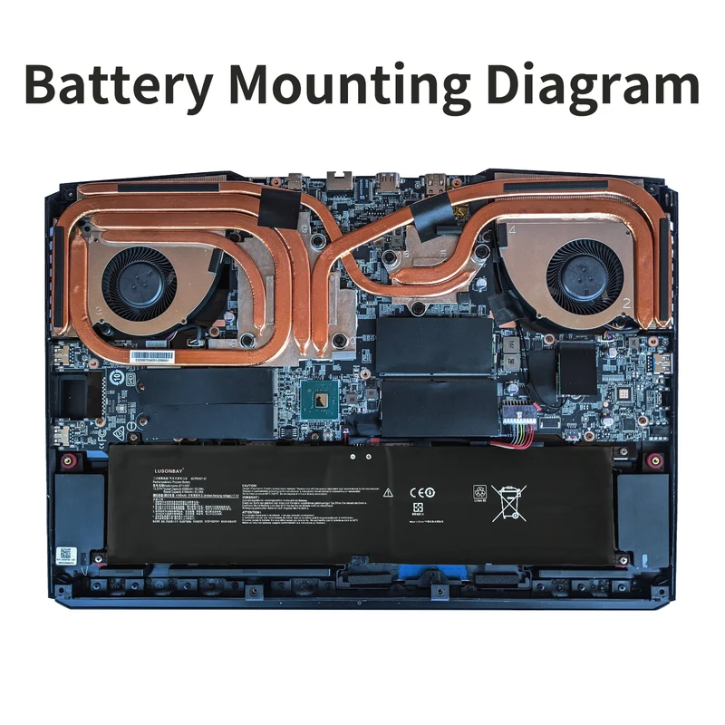 BTY-M57 Laptop Battery Compatible with MSI GP66 GP76 Leopard 10UE 10UG 10UH | LUSONBAY CA SHIP