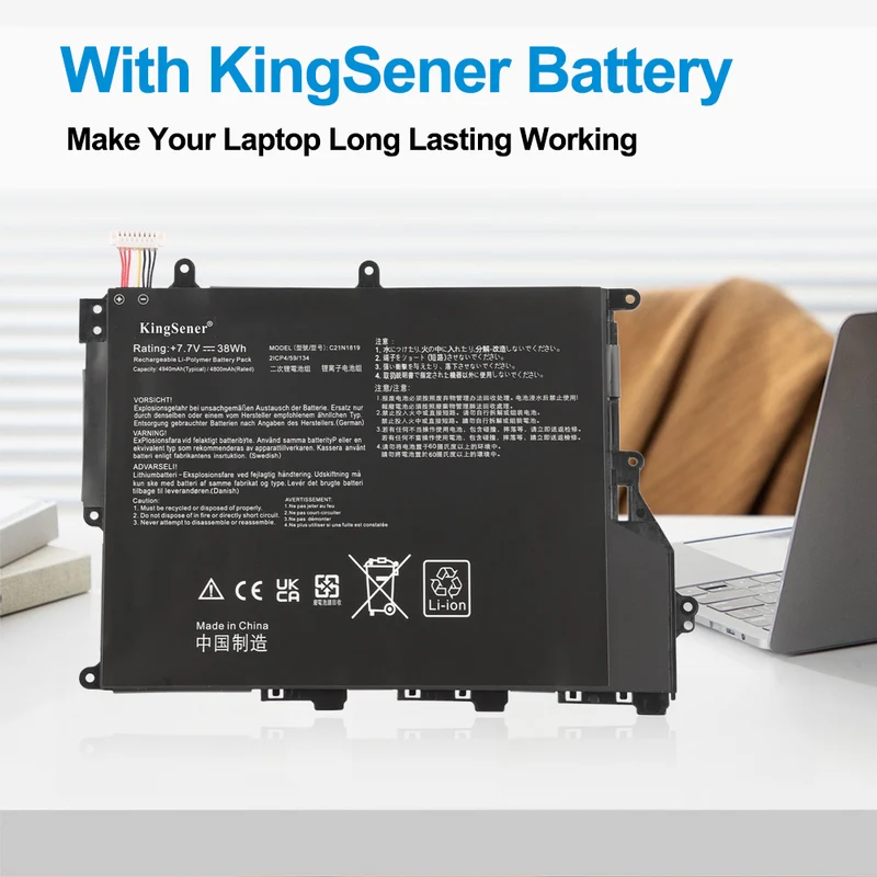 C21N1819 Laptop Battery for ASUS VivoBook 14 X420U A420UA F420UA Y406F Y406U