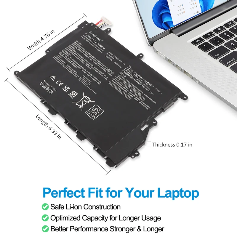 C21N1819 Laptop Battery for ASUS VivoBook 14 X420U A420UA F420UA Y406F Y406U